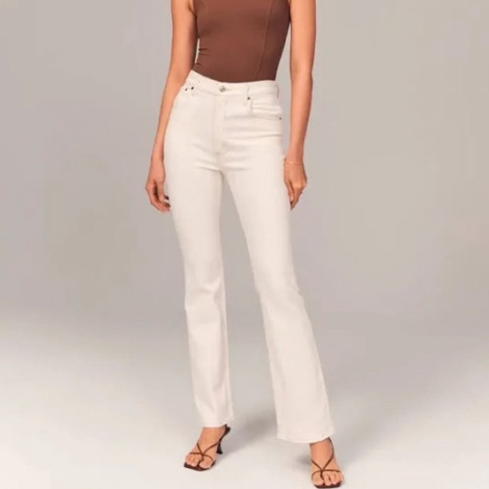 Abercrombie Ultra High Rise Vintage Flare Jean